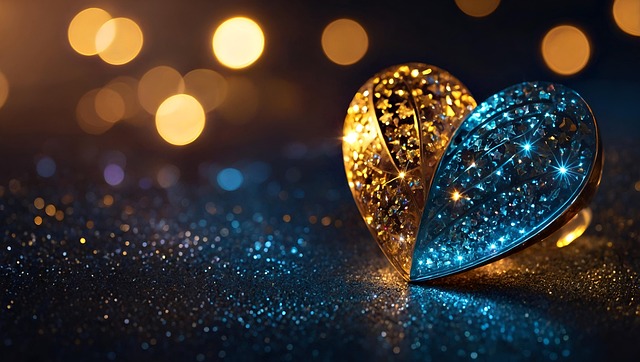 Free ai generated heart love illustration