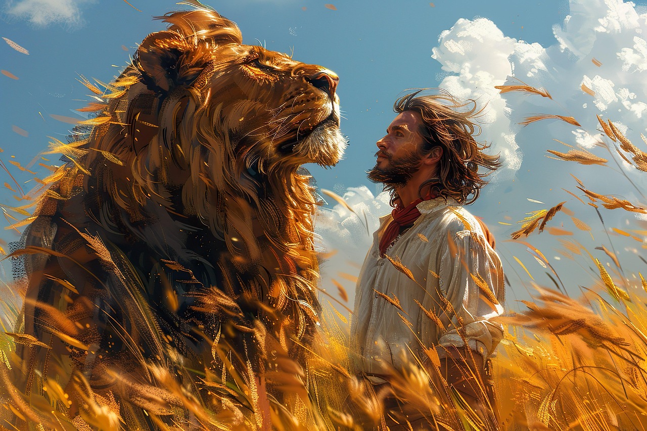 L'Homme Et Le Lion Nature Image gratuite sur Pixabay Pixabay