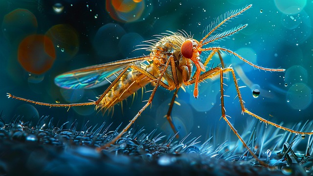 Free mosquitoes insects blood sucking illustration
