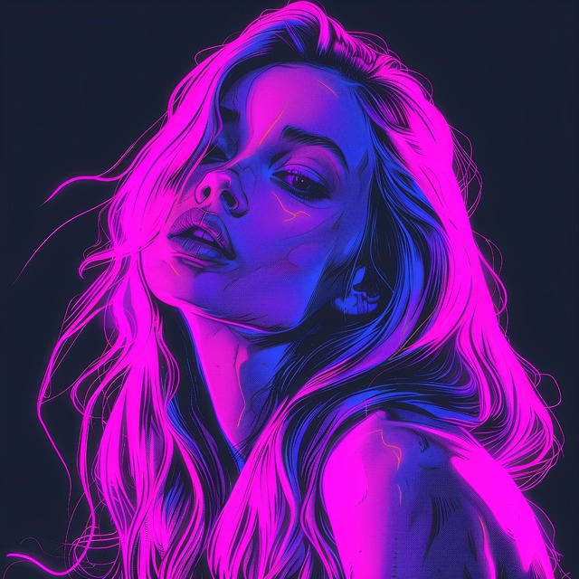 Mulher, Lindo, Cabelo Loiro