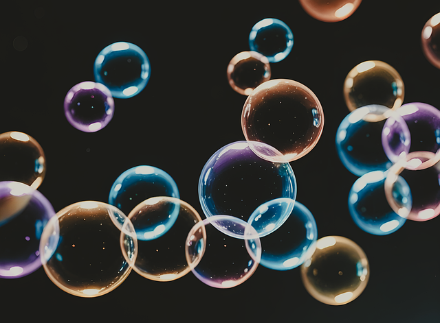 Free ai generated bubbles soap bubbles illustration