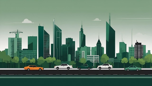 Download free HD stock image of Ai Generated Skyscrapers Free ai generated skyscrapers city illustration