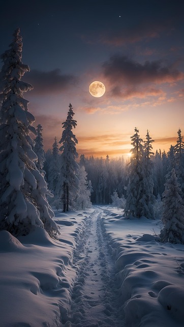Sne, Vinter, Natur, Kold, Landskab