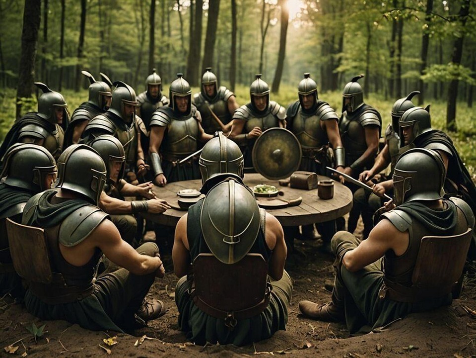 Download Sparta, Circle, Warrior. Royalty-Free Stock Illustration Image ...