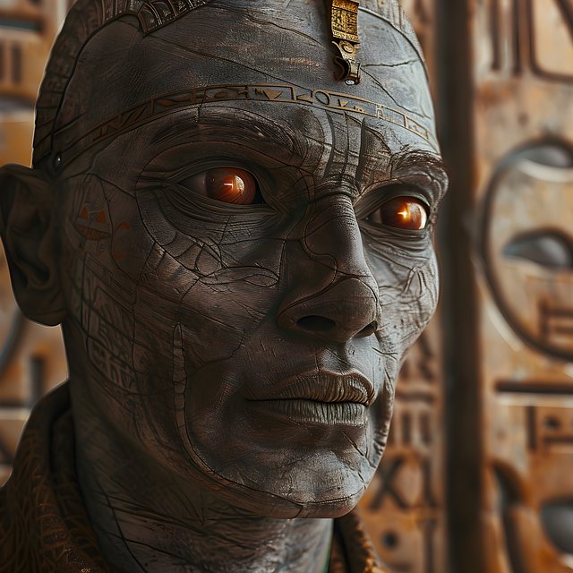 Free ai generated imhotep god illustration