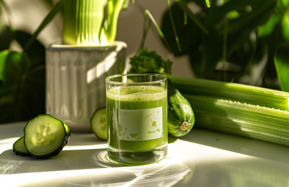 Download Celery, Juice, Cucumber Celery Juice. RoyaltyFree Stock