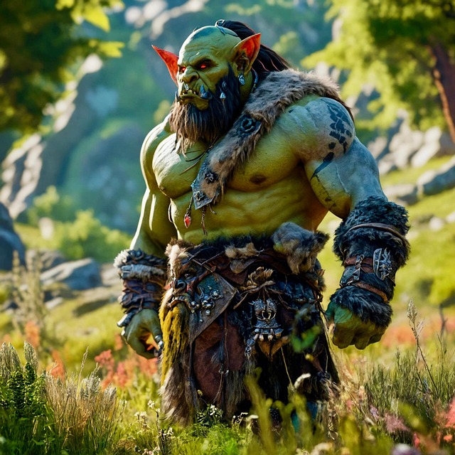 Download free HD stock image of Ai Generated Nature Free ai generated nature orc illustration