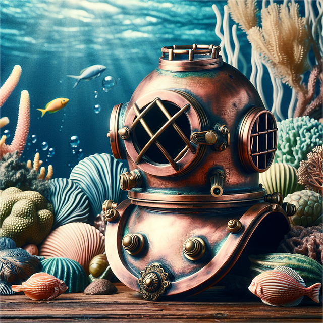 Download free HD stock image of Ai Generated Nautical Free ai generated nautical sea illustration