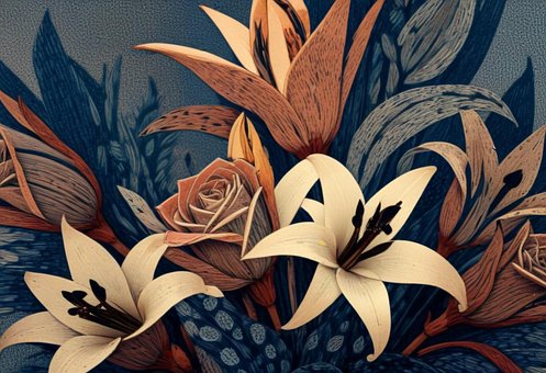 Free Texture Flower photo and picture