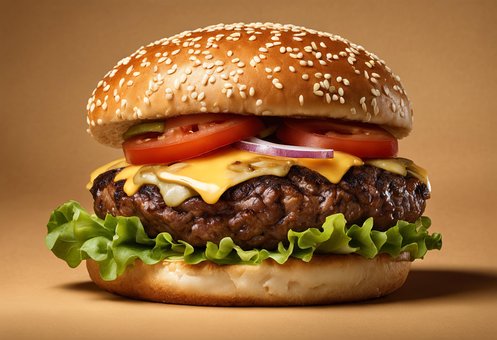 Ai Generiert, Burger, Western