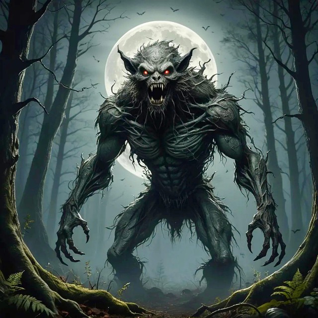 Download Forest Moon Scary Royalty Free Stock Illustration Image download-forest-moon-scary-royalty-free-stock-illustration-image
