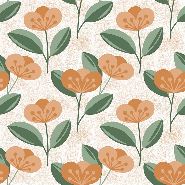 Free flowers leaves plants illustration