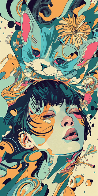 Psihedelic, Suprarealist, Arta Digitala