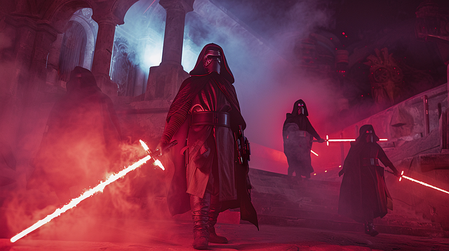 Free lightsaber sith starwars illustration