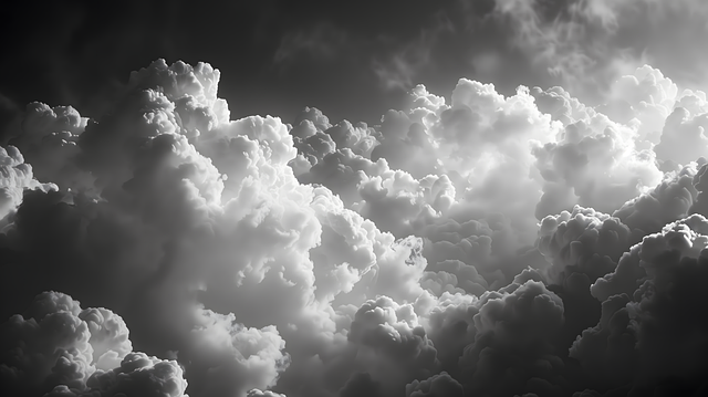 Free clouds cumulus nature illustration