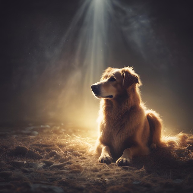 Free dog canine dark illustration