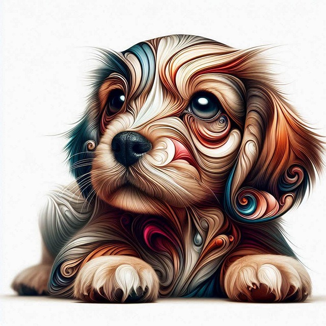 Free animal dog pet illustration