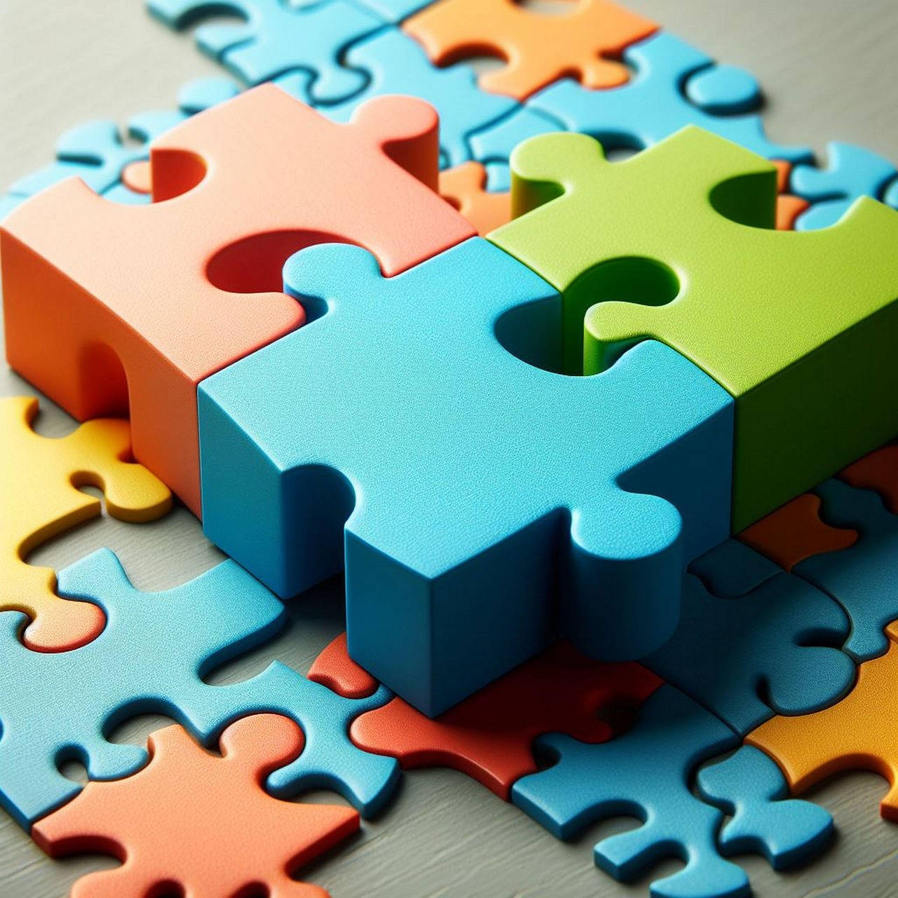 Download Puzzle, Play, Colors. Royalty-Free Stock Illustration Image ...