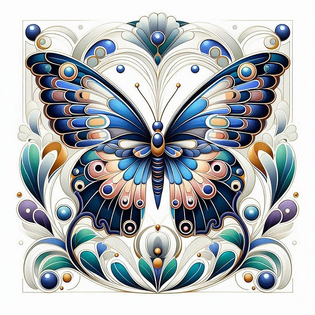 Free insect butterfly art illustration