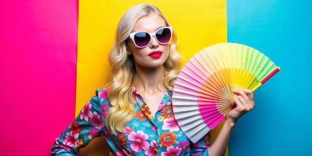 Free ai generated woman model illustration
