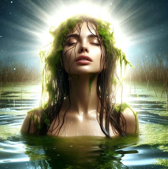 Free ai generated woman witch illustration