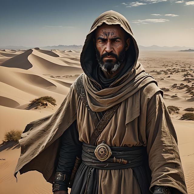 Free desert fathers desert monks raging hermits illustration