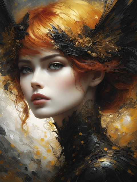 Free beautiful woman beauty illustration