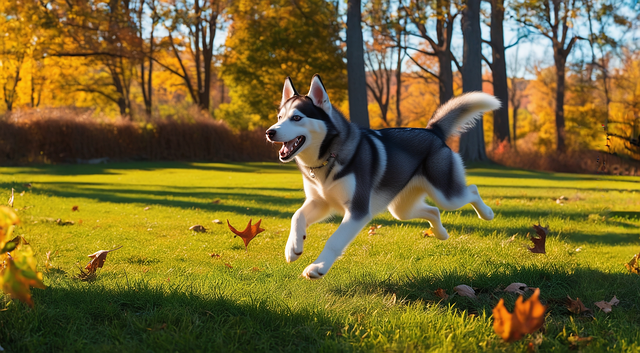 Siberian Husky, Heiser, Hund, Haustier