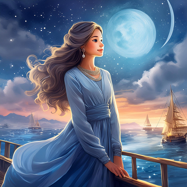 Free Ai Generated Girl illustration and picture