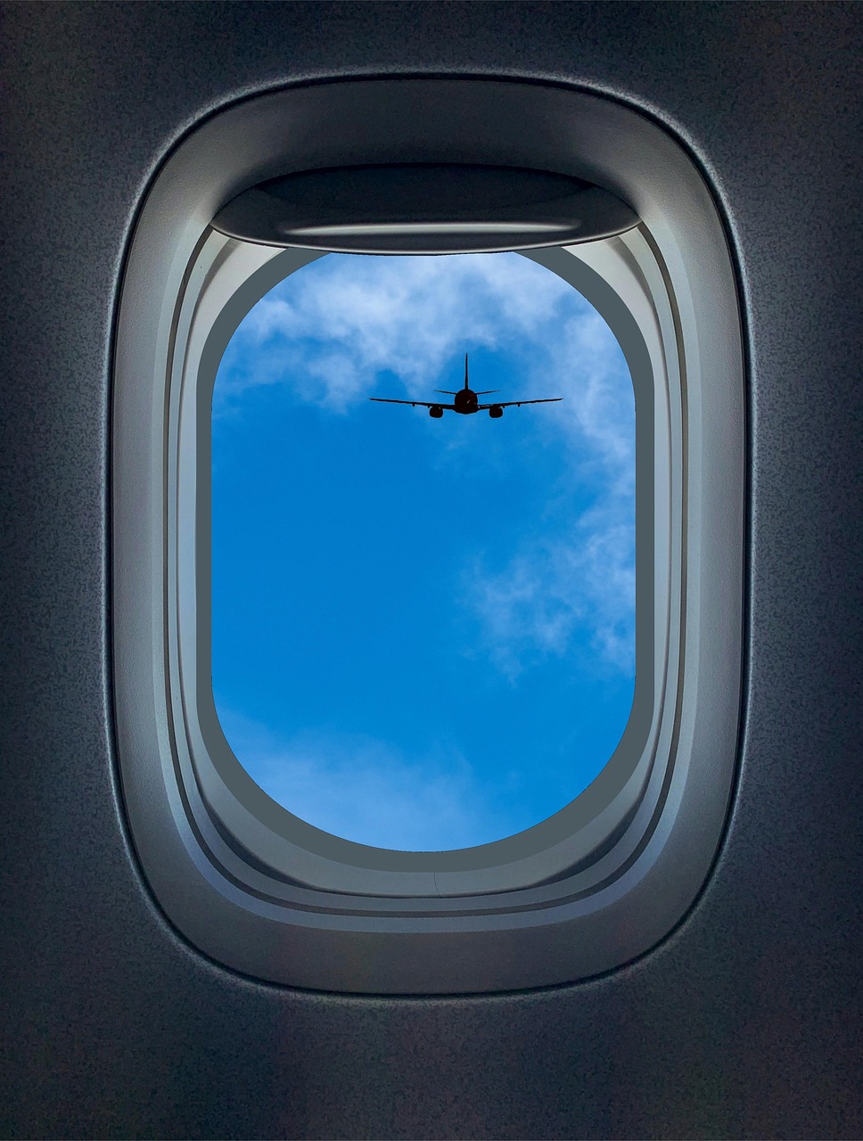 Ventana De Avion Porta Avión Imagen
