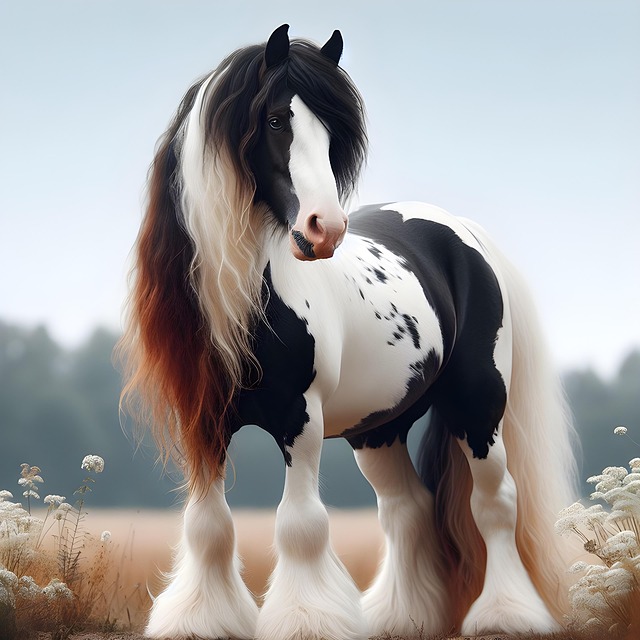 Free irish cob horse irish illustration