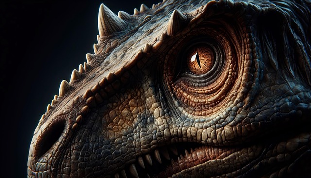 Download free HD stock image of Ai Generated Reptile Free ai generated reptile eye illustration