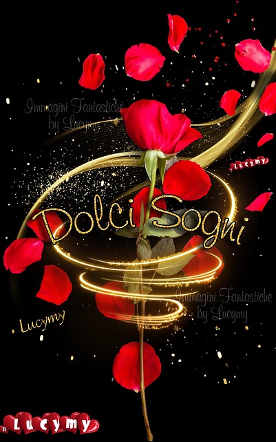 Rose, Rot, Nacht, Gute Nacht