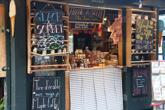 Gade Mad, Sød, Butik, Marked, Sælge