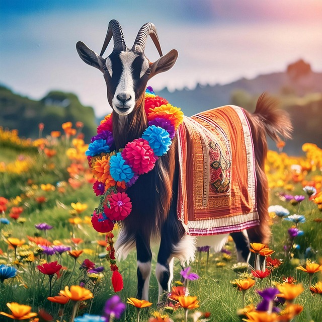 Free ai generated nature eid al-adha illustration