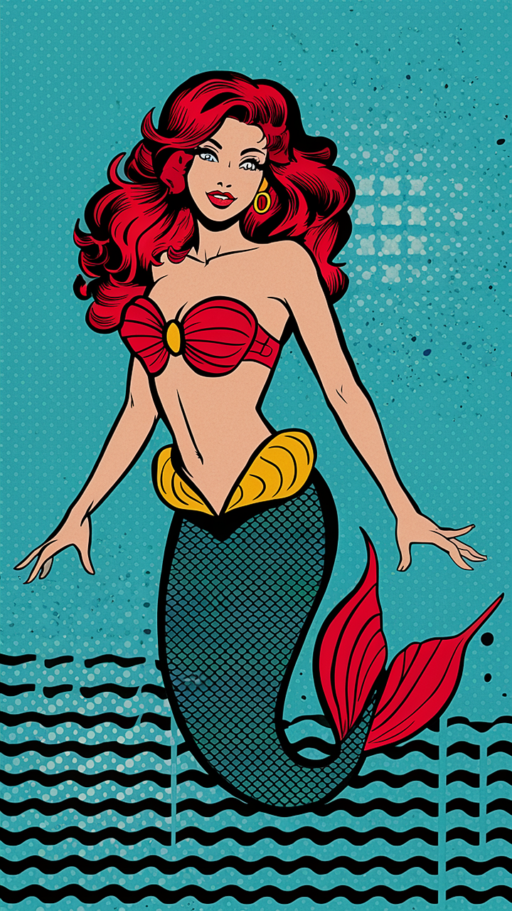 Download Mermaid, Fantasy, Sea. Royalty-Free Stock Illustration Image ...