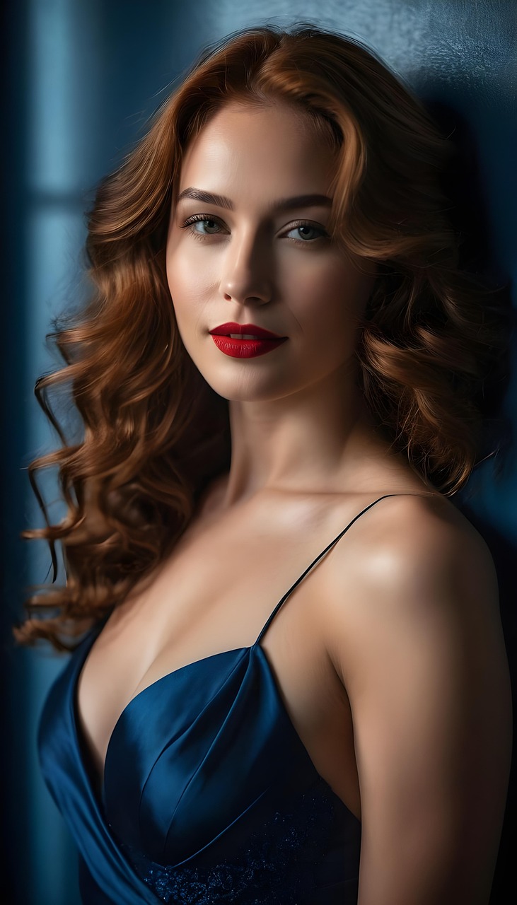 Mujer, Elegante, Pose, Posando, Modelado