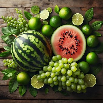 Free Ai Generated Watermelon illustration and picture