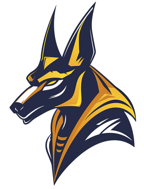 Free ai generated anubis deity vector