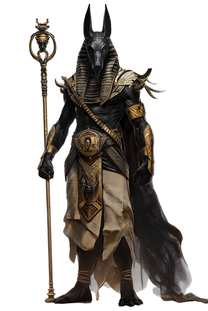 Download Ai Generated, Anubis, Deity. Royalty-Free Vector Graphic