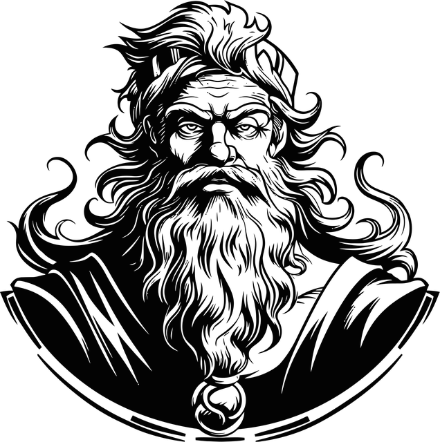 Free ai generated zeus greek mythology vector