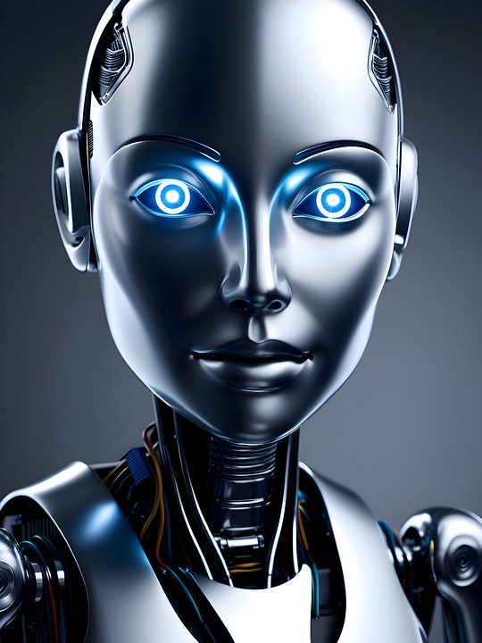Download Robot, Android, Portrait. Royalty-Free Stock Illustration ...