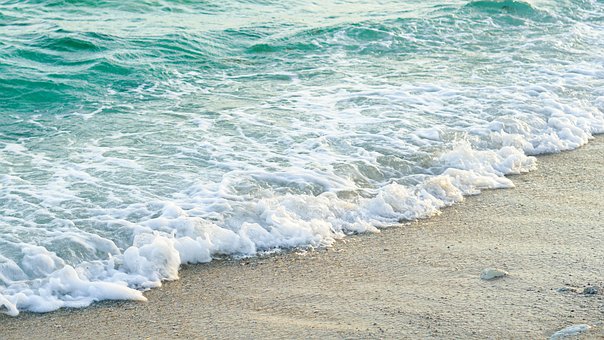 Bølger, Strand, Hav, Ocean, Vand, Sommer
