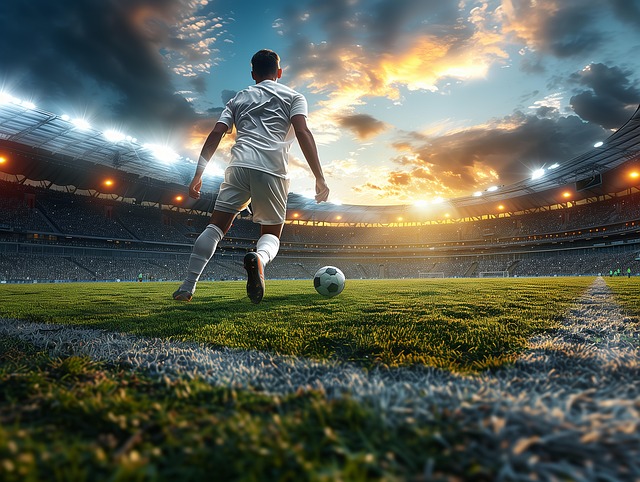 Free ai generated football soccer illustration