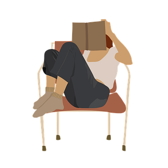 Free Woman Chair illustration and picture