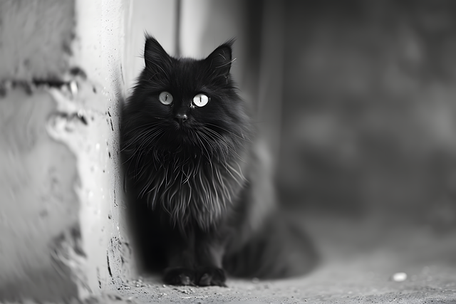 Ai Generado, Gato, Pelo Largo, Animal