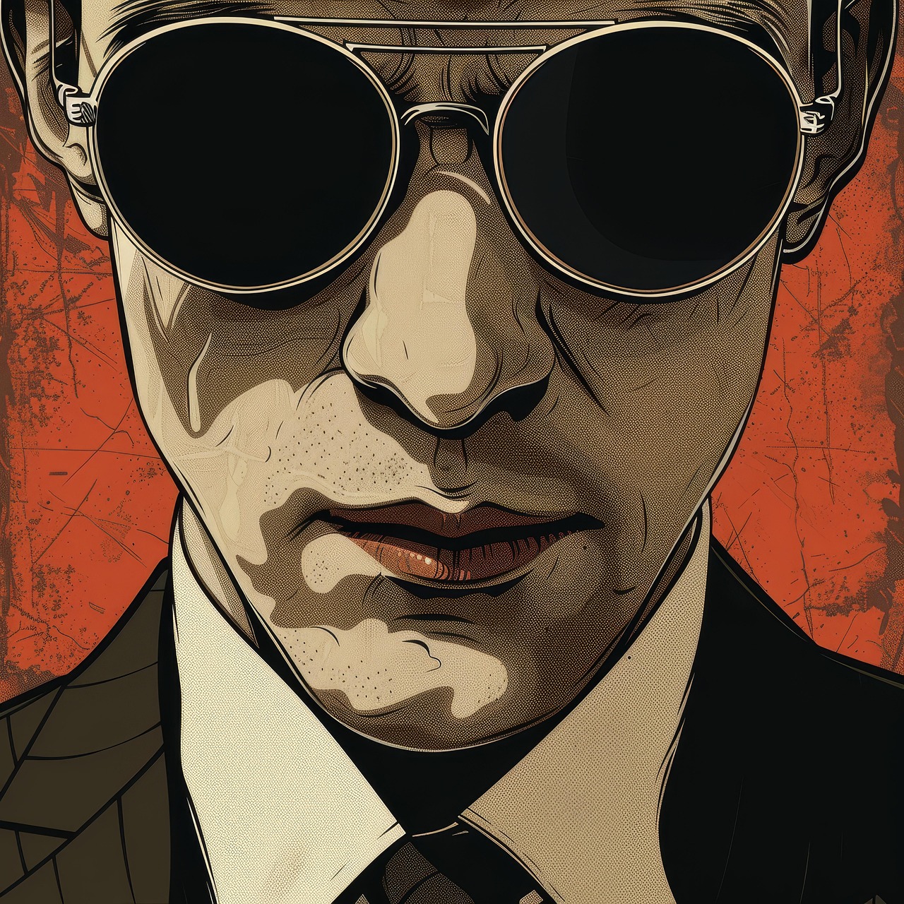 Spectacled Human Download Sunglasses, Men, Human Face. Royalty-Free Stock Illustration ...