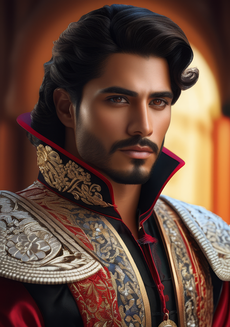 Free ai generated man model illustration