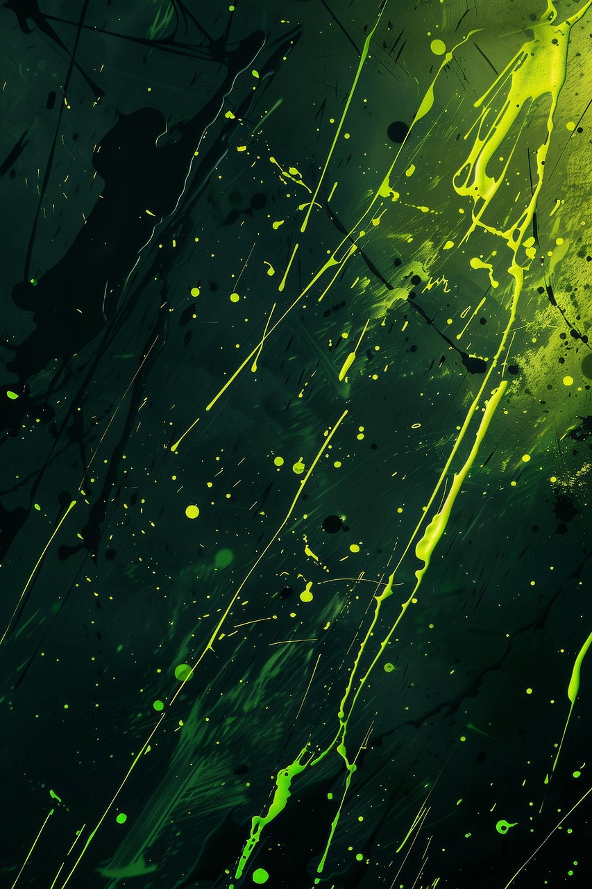 Download free HD stock image of Ai Generated Paint Free ai generated paint splashes illustration