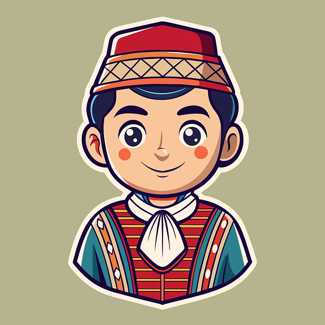 Free ai generated boy kid vector